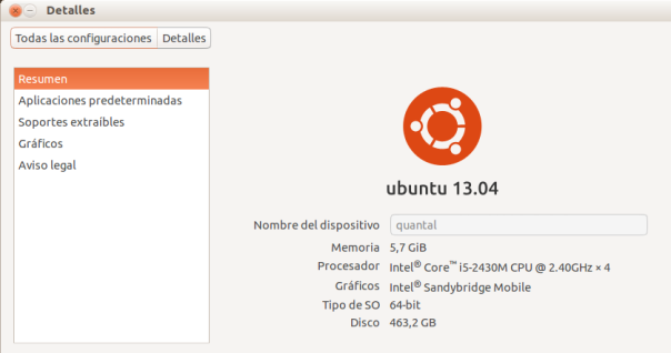 Ubuntu 13.04